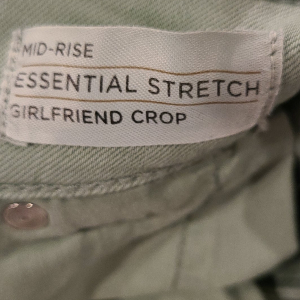 Lane Bryant Mid Rise Girlfriend Crop - Picture 5 of 5